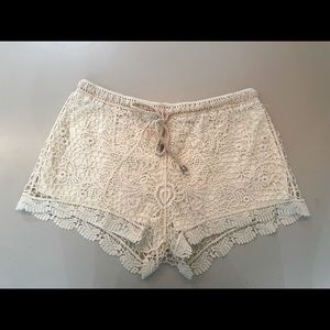 Charlotte Russe Lace Shorts